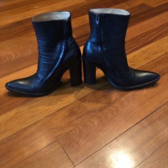 Authentic FREELANCE RARE High Heel Ankle Boots in Black 36.5/US 6.5  MINT - Picture 7 of 12
